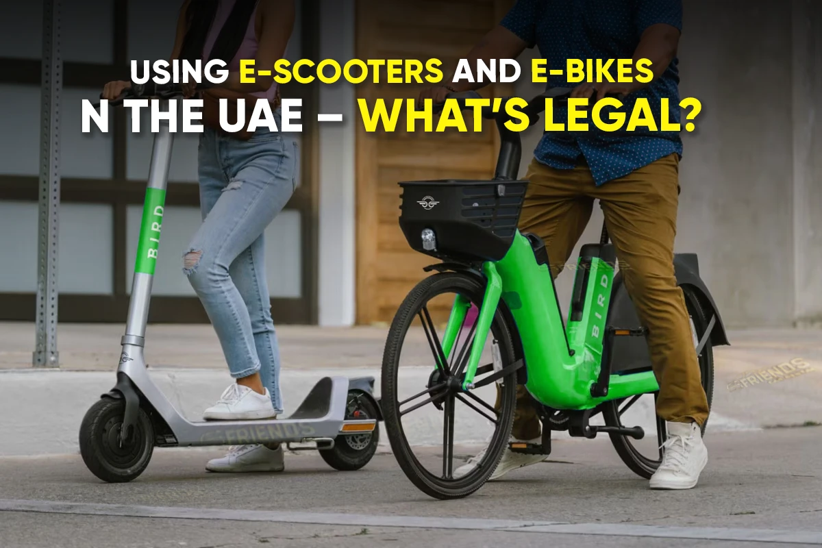 هل استخدام الدراجات البخارية والدراجات الكهربائية قانوني في الإمارات العربية المتحدة؟