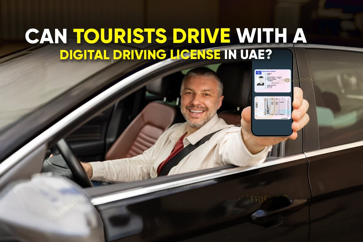 هل يجوز للسياح القيادة برخصة القيادة الرقمية في الإمارات؟