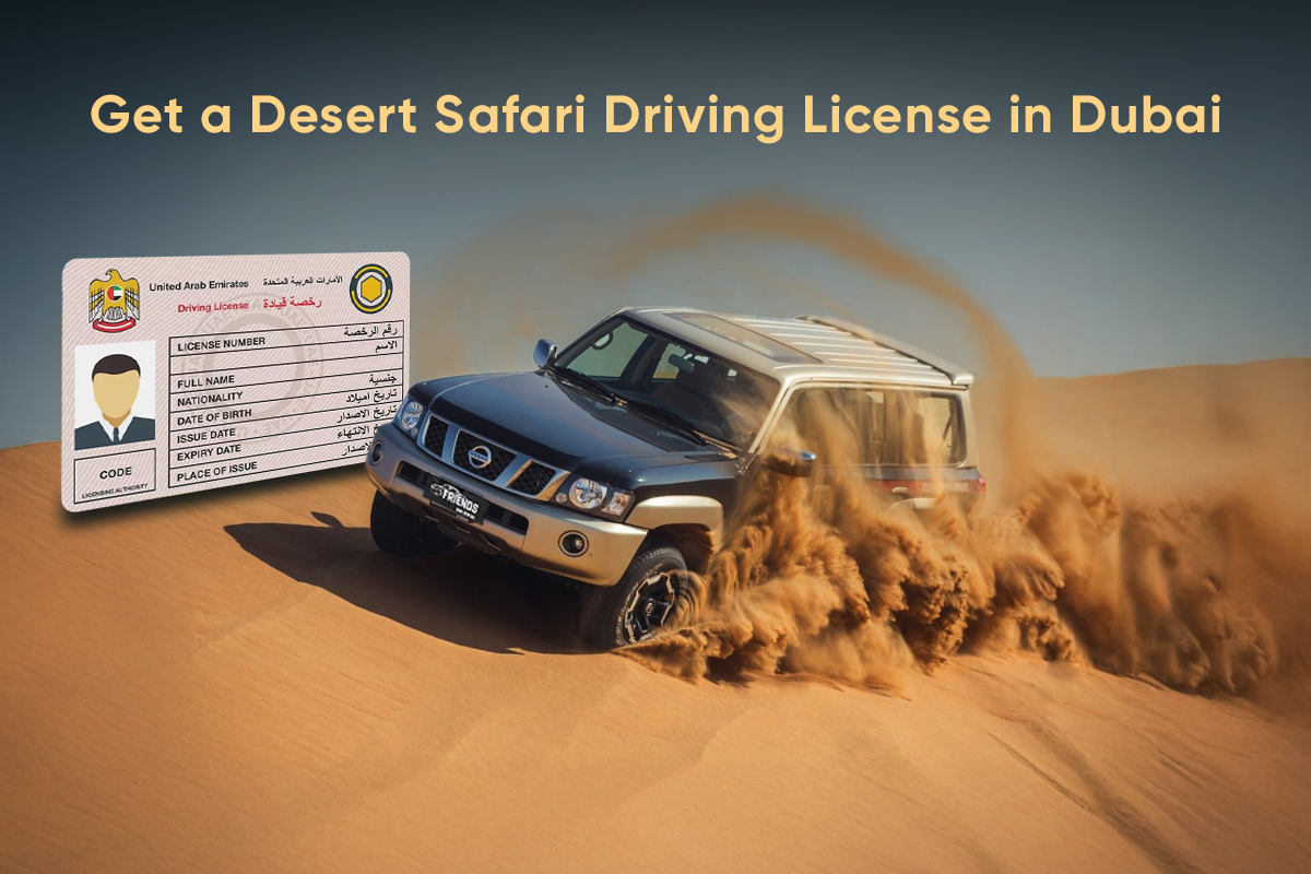Holen Sie sich in Dubai einen Wüstensafari-Führerschein
