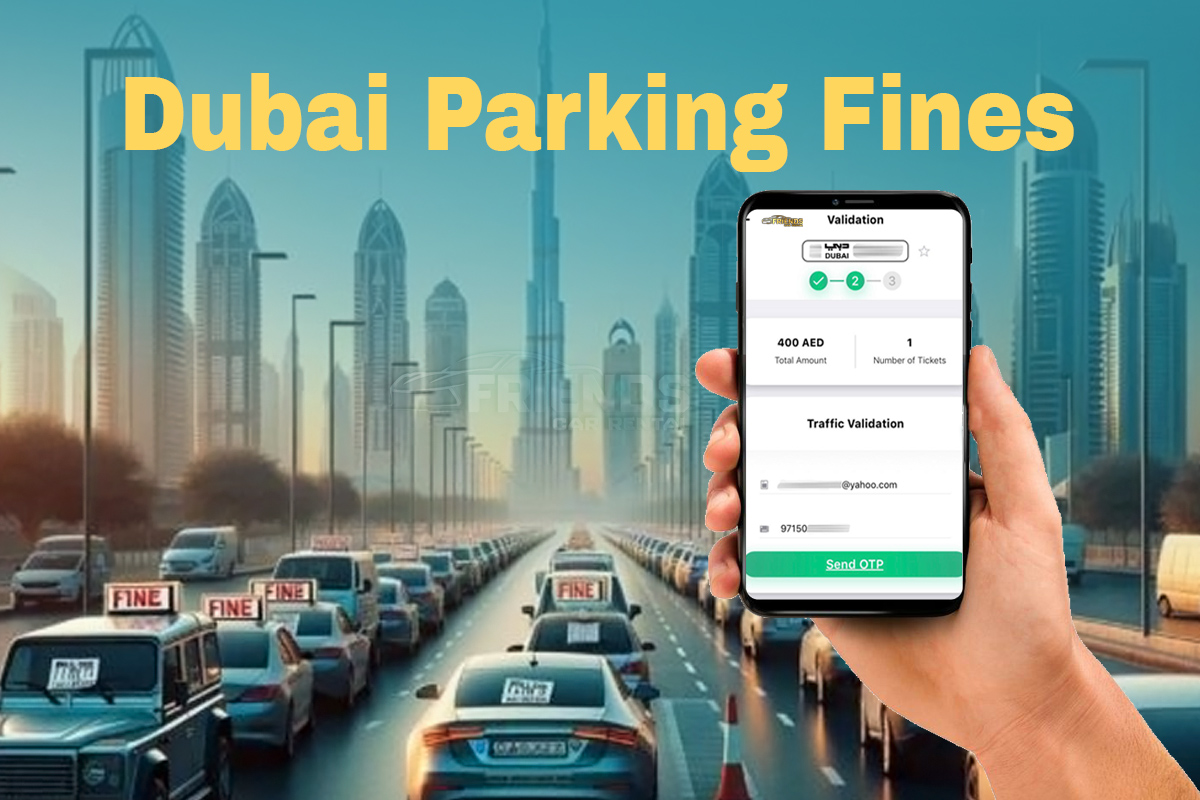 Informazioni sulle infrazioni e sulle multe relative al parcheggio a Dubai