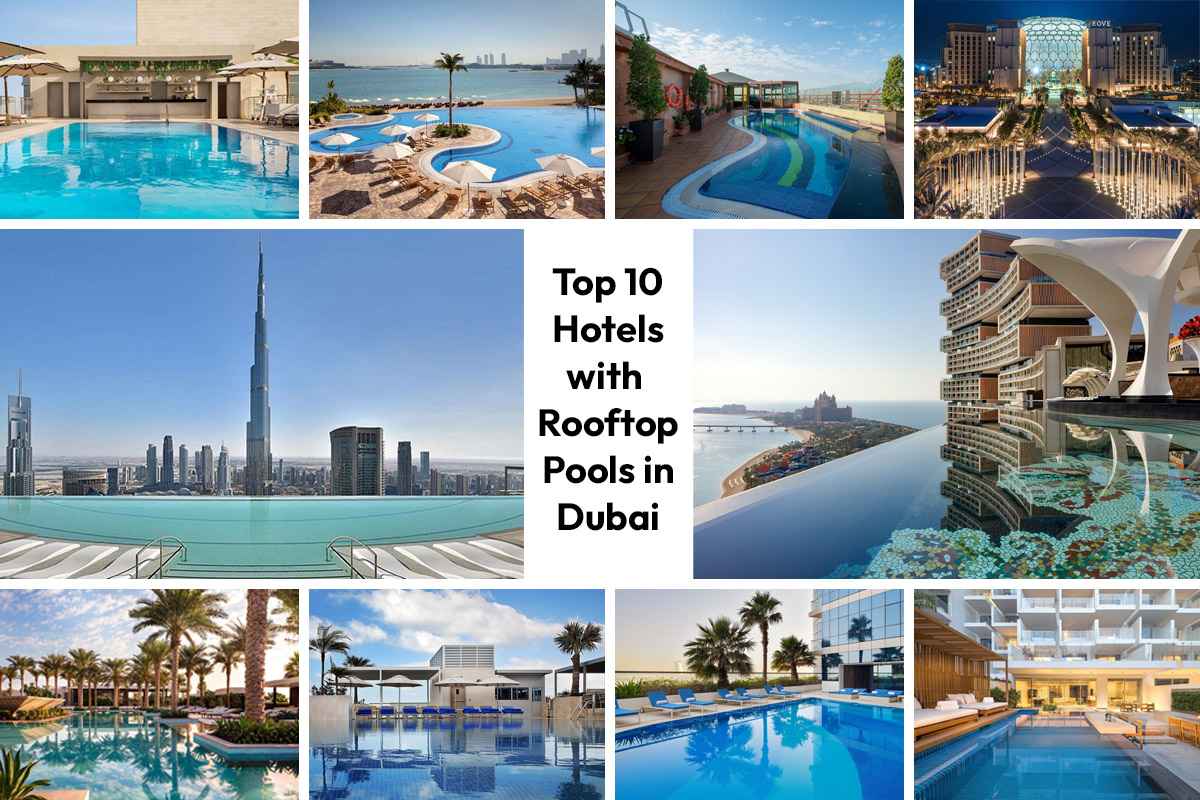 10 meilleurs hôtels avec piscine sur le toit à Dubaï