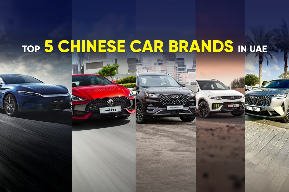 Die fünf größten chinesischen Automarken in den VAE