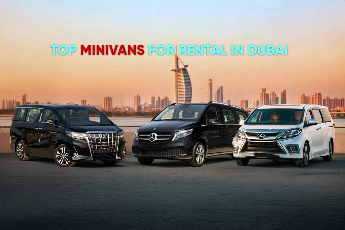 Top-Minivans zum Mieten in Dubai für große Gruppen